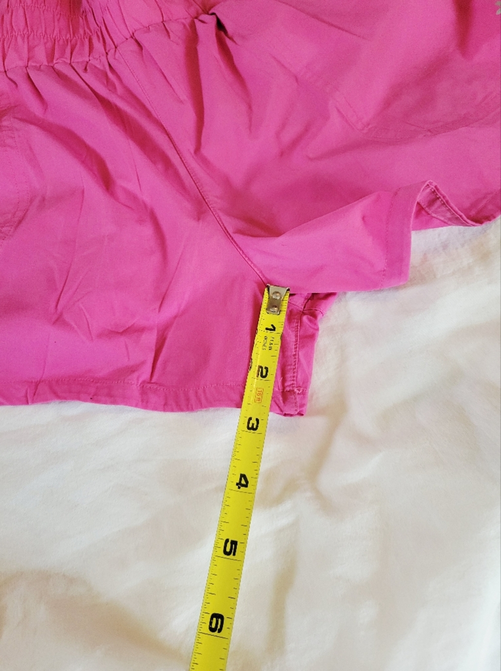 Joy Lab Shorts High Waisted Size Medium-2 Pairs Pink Teal - Picture 9 of 9